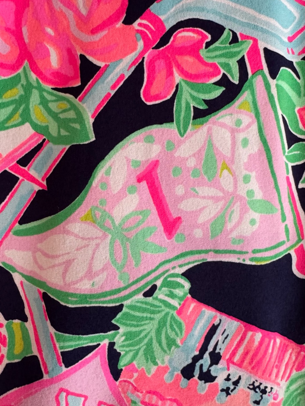 EUC LILLY PULITZER Monica Skort Size 14 UPF 50+ HIGH TIDE NAVY CLASSIC GOLF - Picture 6 of 11